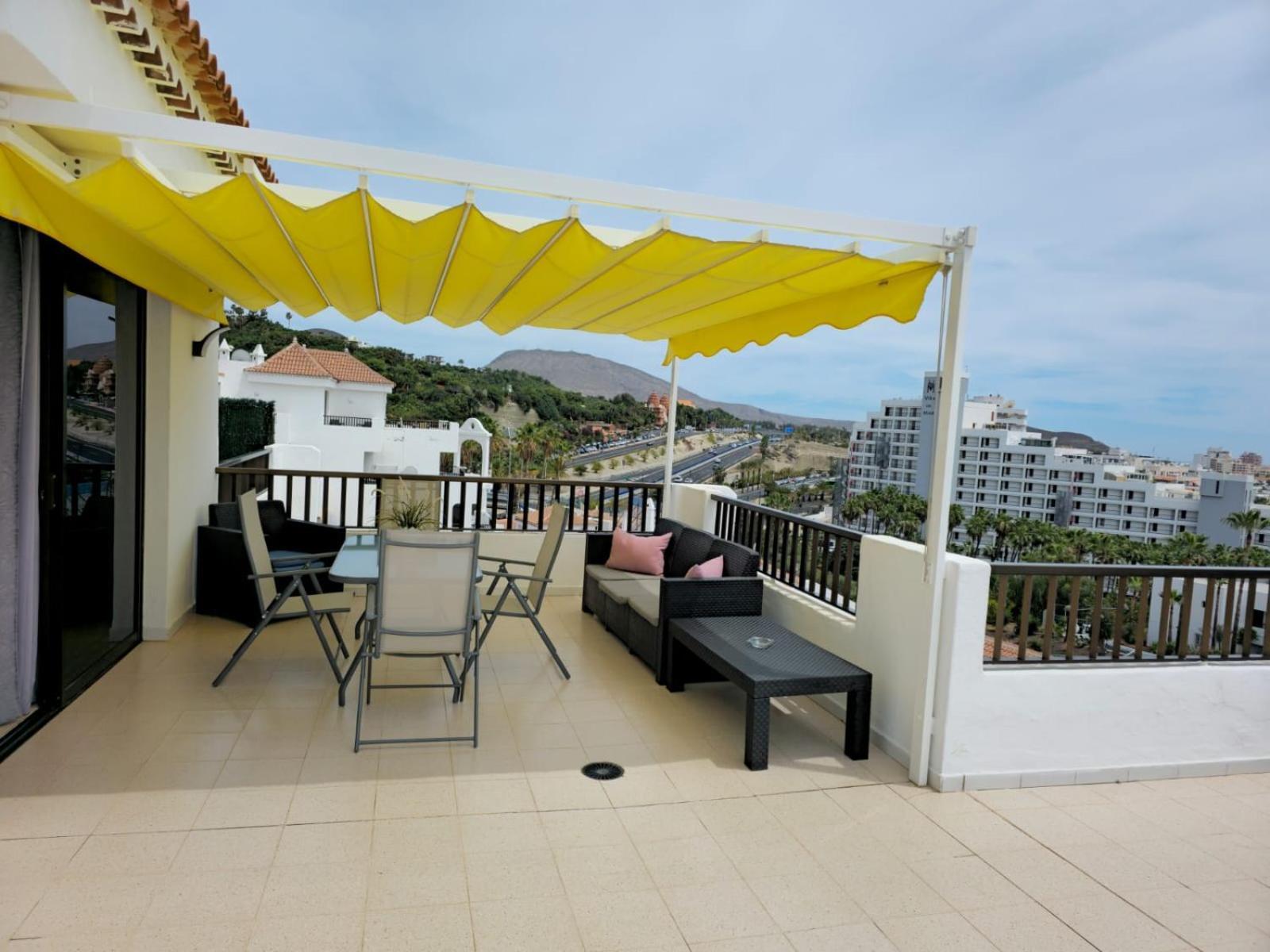 Апартаменты Penthouse Sea View Jacuzzy Terrace & Pool Плайя-Фаньябе Экстерьер фото