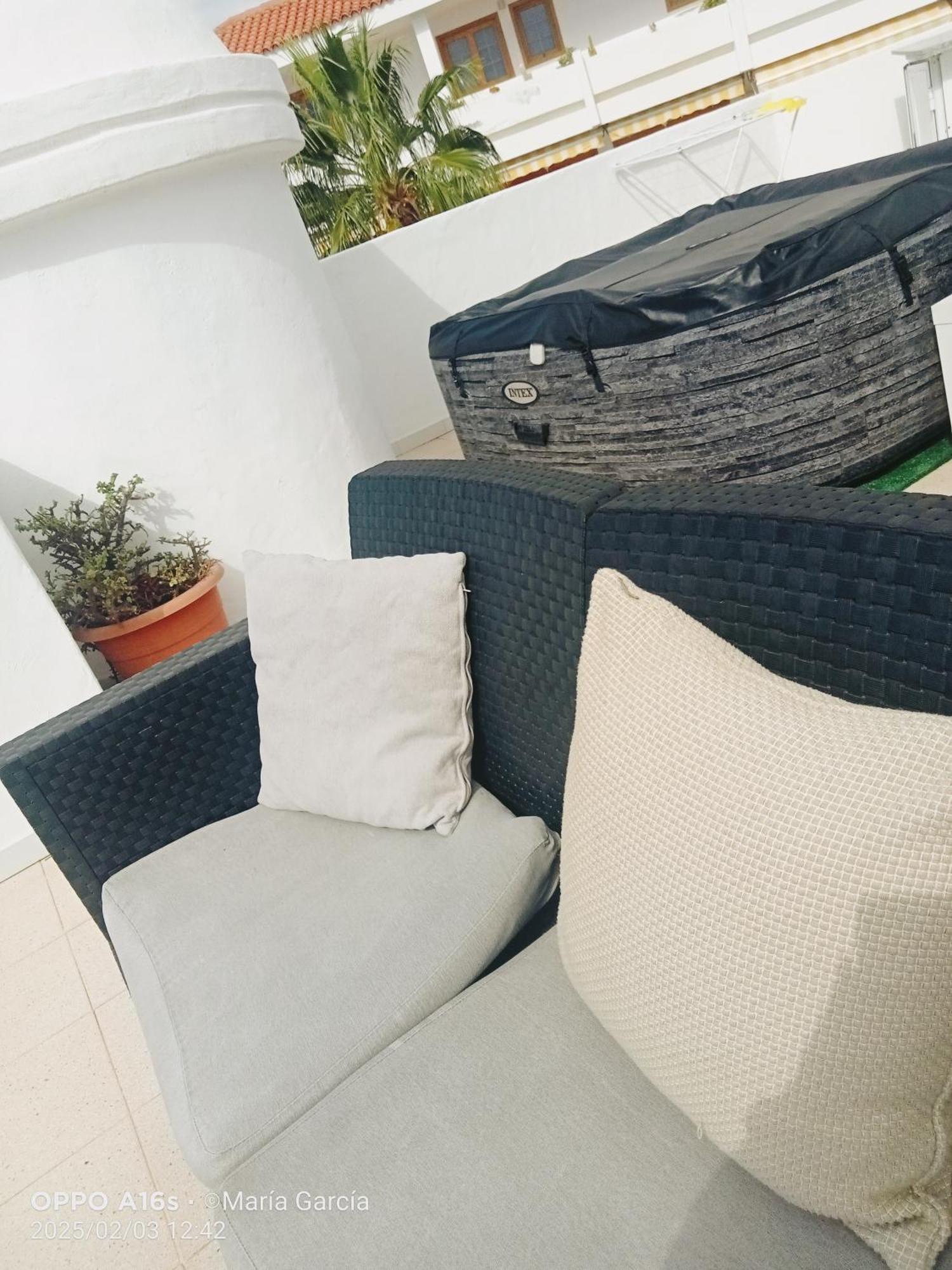 Апартаменты Penthouse Sea View Jacuzzy Terrace & Pool Плайя-Фаньябе Экстерьер фото